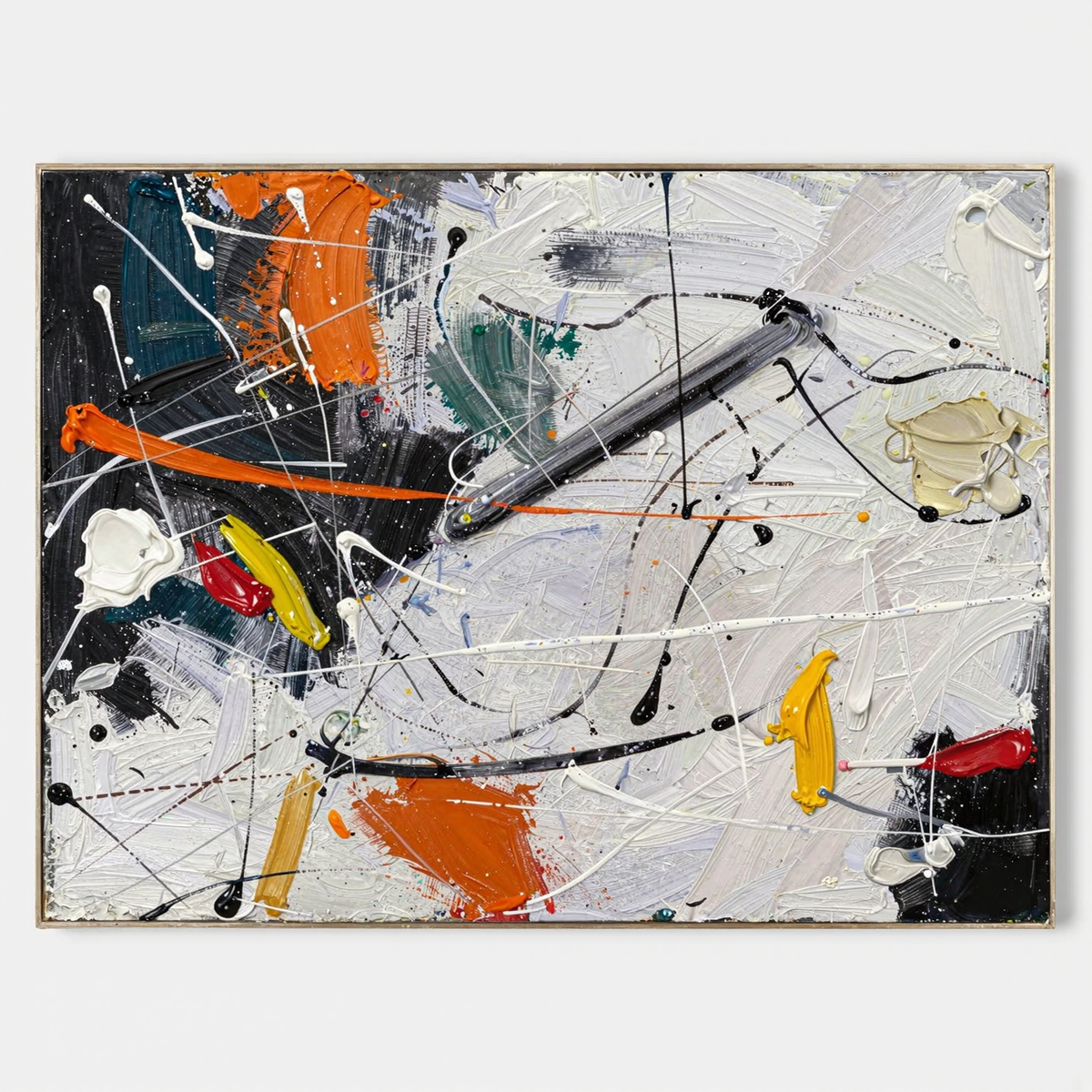Abstrakt expressionistische Kunst #AEA003
