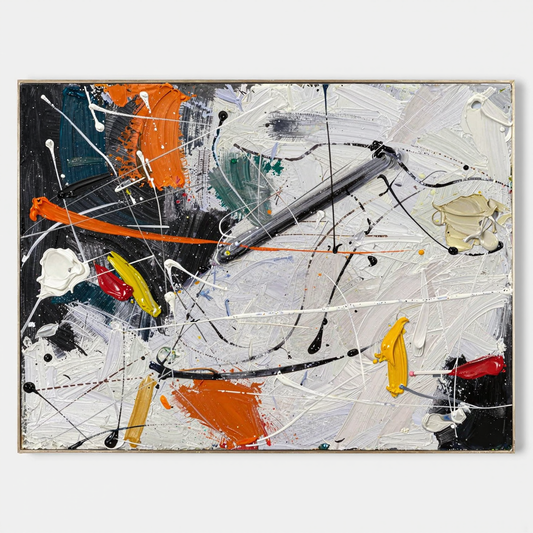 Abstrakt expressionistische Kunst #AEA003