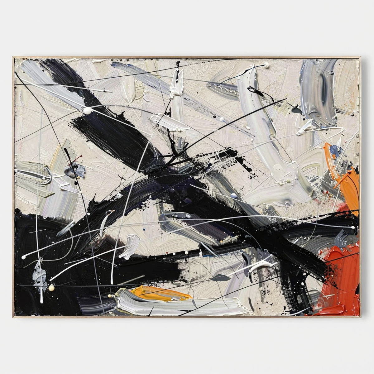 Abstract Expressionist Art #AEA004
