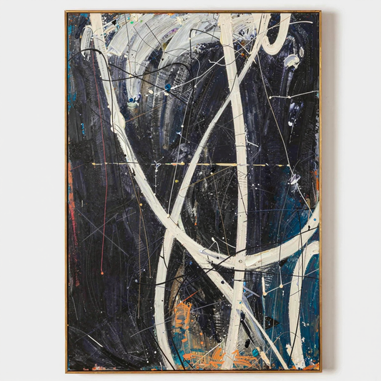 Abstrakt expressionistische Kunst #AEA005