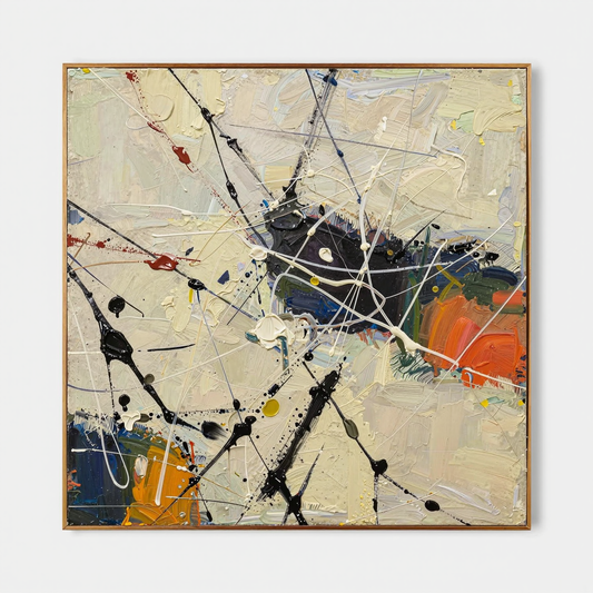 Abstrakt expressionistische Kunst #AEA010