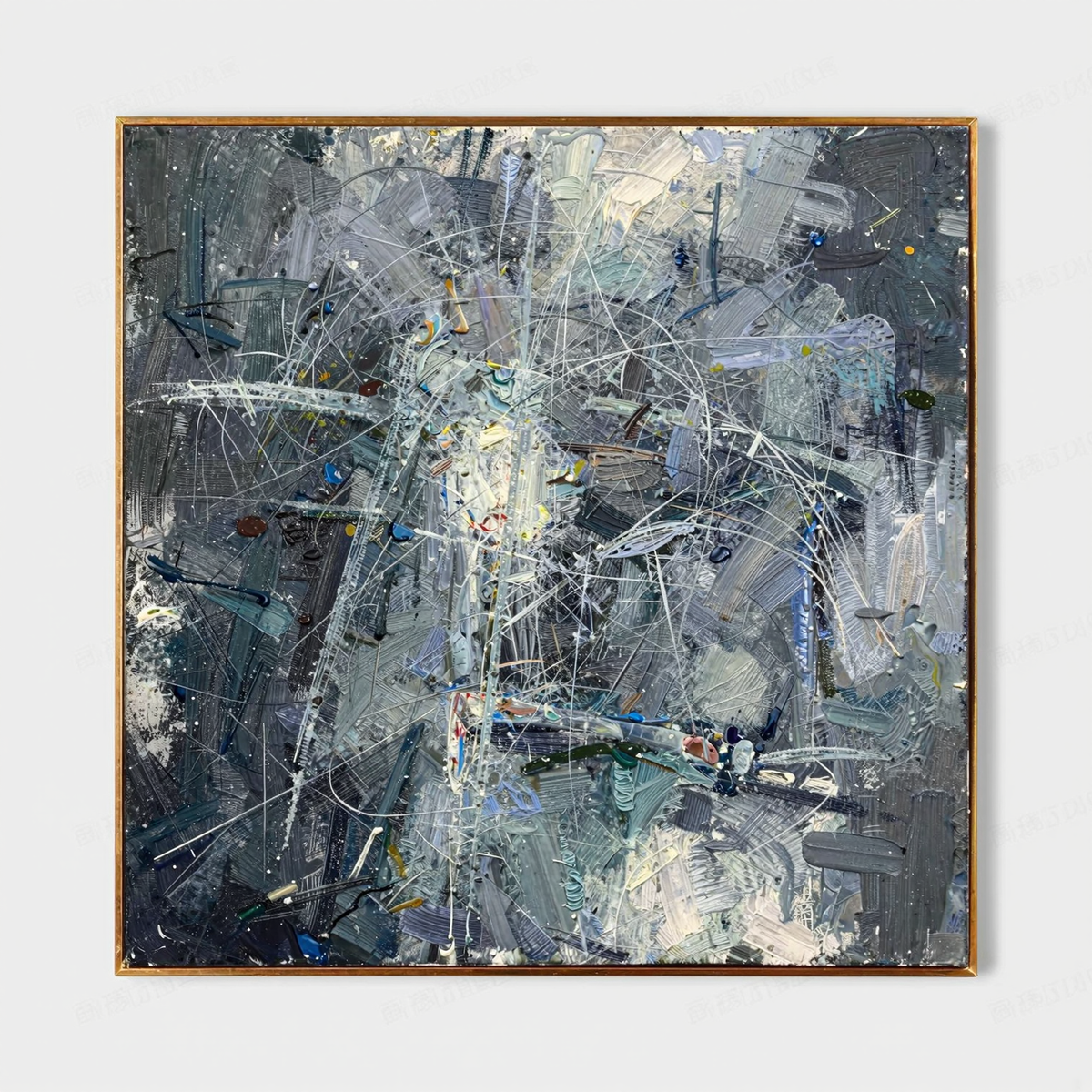 Abstrakt expressionistische Kunst #AEA018