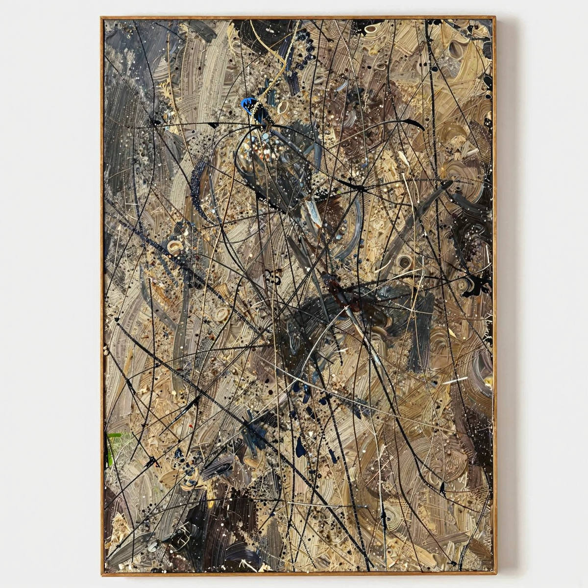 Abstrakt-expressionistische Kunst #AEA034