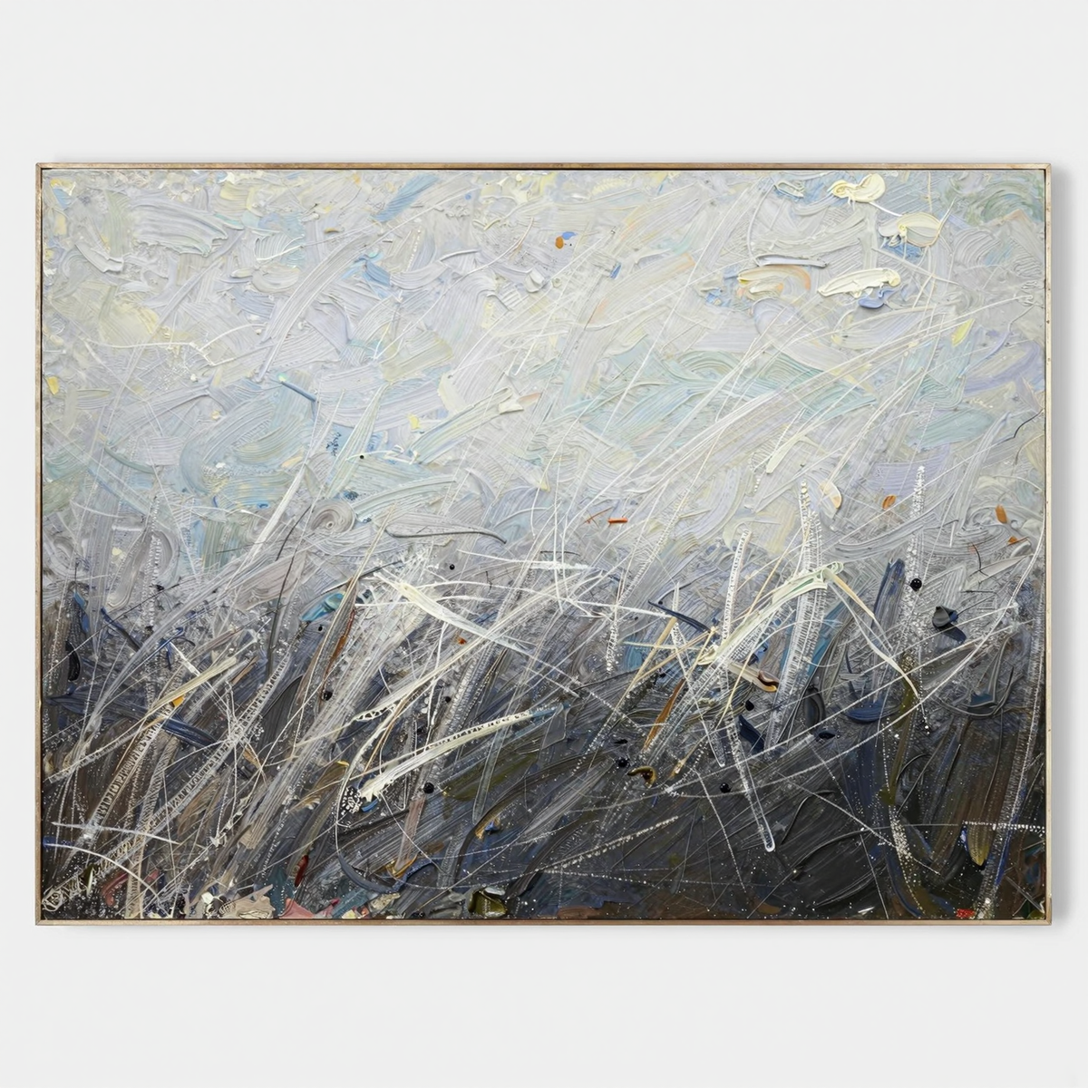 Abstrakt-expressionistische Kunst #AEA036