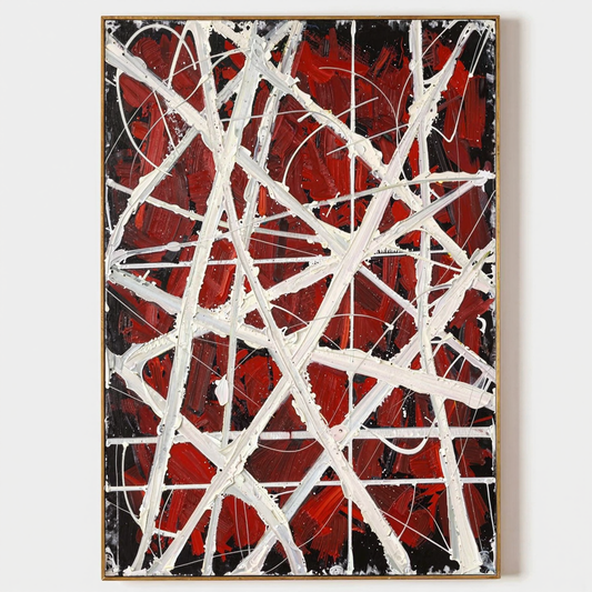 Abstrakt expressionistische Kunst #AEA062