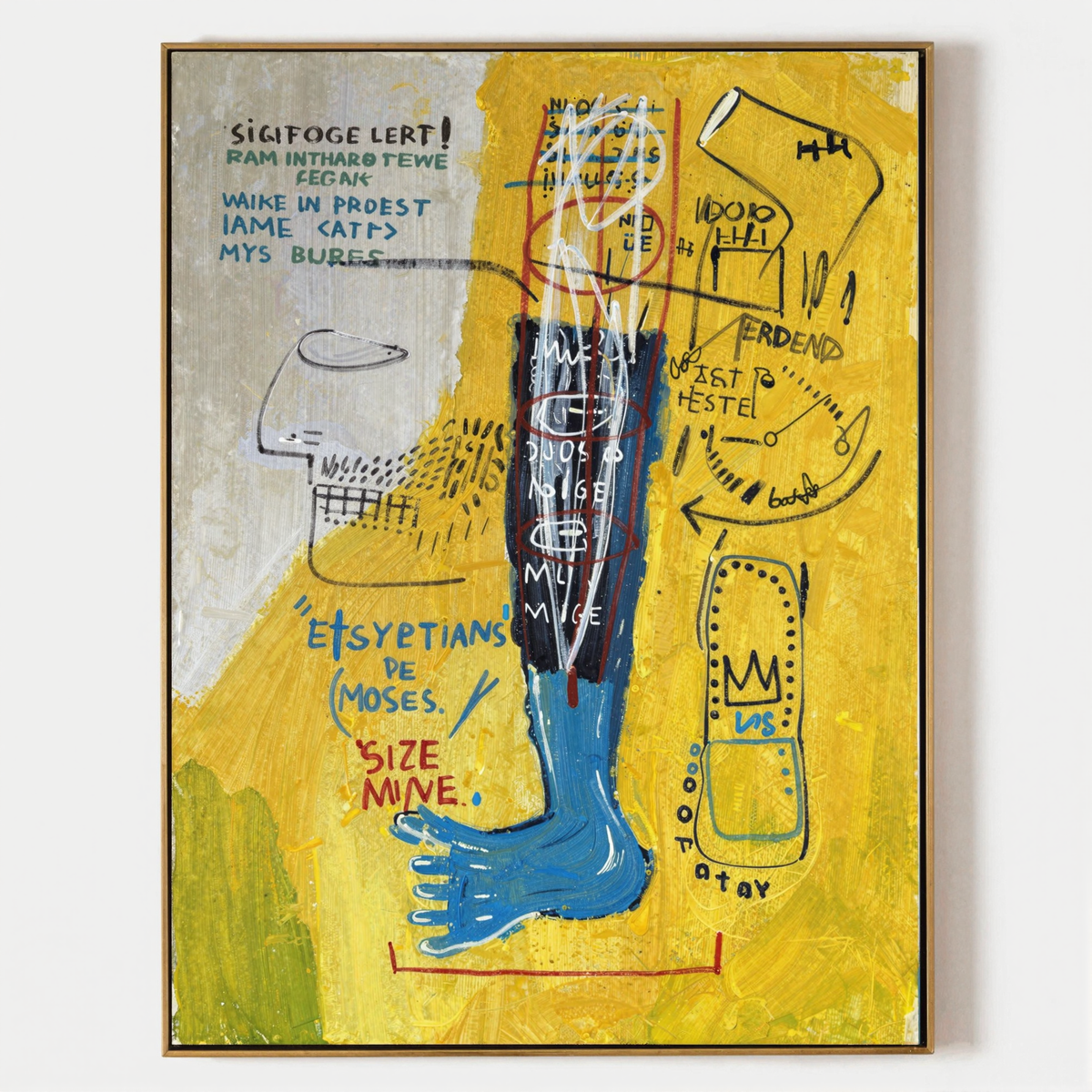 Abstract Graffiti Art #BS001