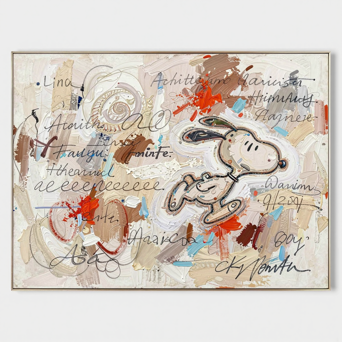 Abstract Graffiti Art #CSQ074