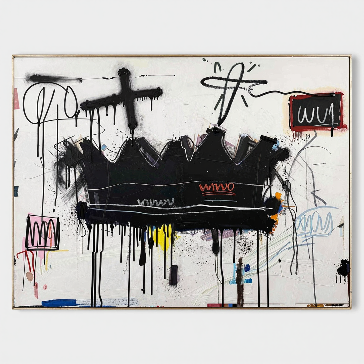 Abstrakte Graffiti-Kunst #GA070