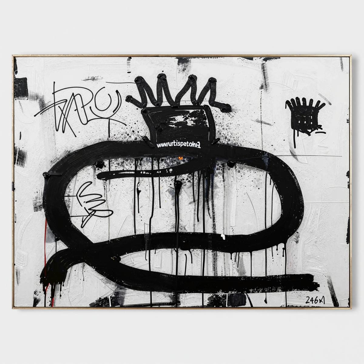 Art graffiti abstrait #GA071