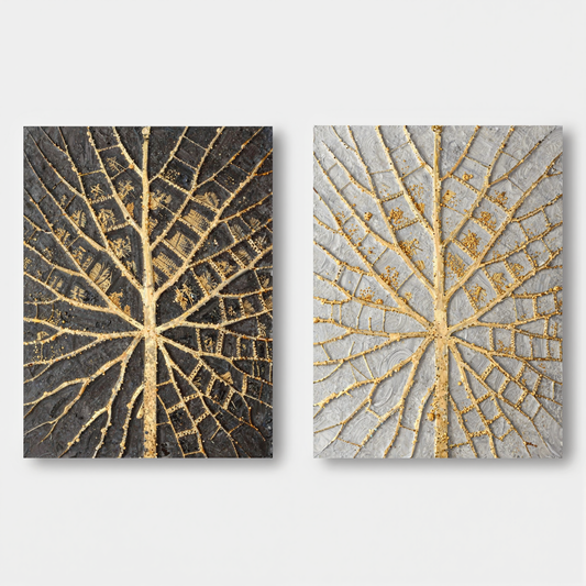 Abstract Painting Set Of 2 #SP002