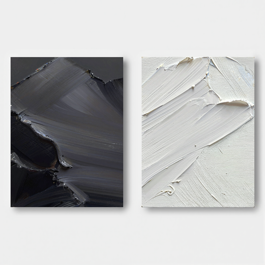 Abstract Painting Set Of 2 #SP024