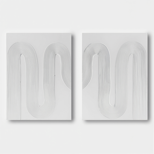 Abstract Painting Set Of 2 #SP043