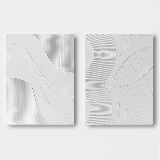Abstract Painting Set Of 2 #SP044