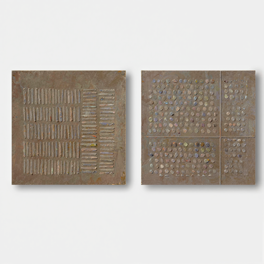 Abstract Painting Set Of 2 #SP066