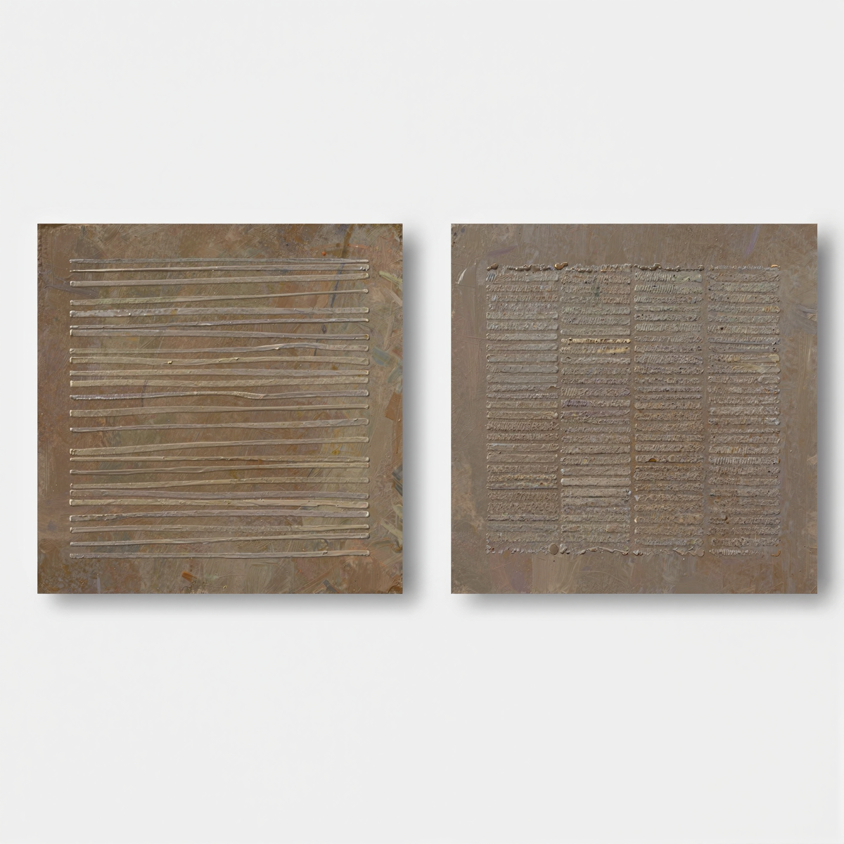 Abstract Painting Set Of 2 #SP067
