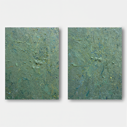 Abstract Painting Set Of 2 #SP073