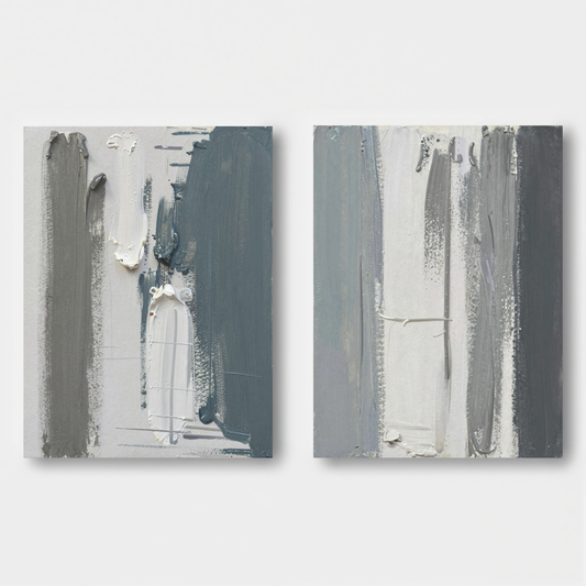 Abstract Painting Set Of 2 #SP080