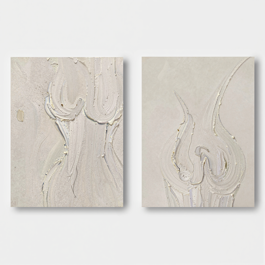 Abstract Painting Set Of 2 #SP084