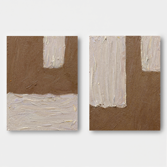 Abstract Painting Set Of 2 #SP095