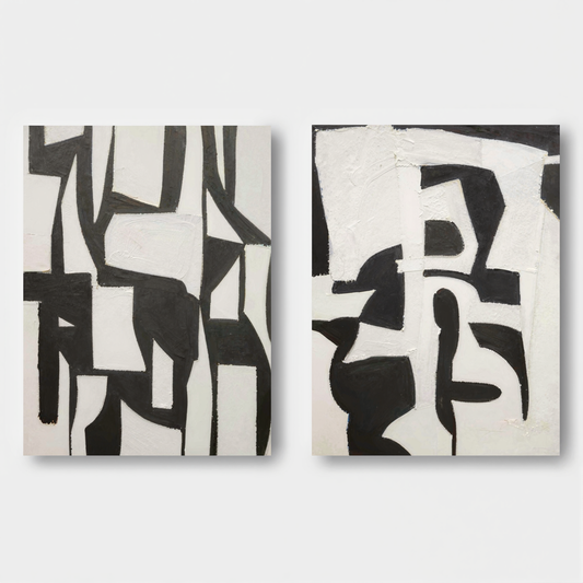 Abstract Painting Set Of 2 #SP103