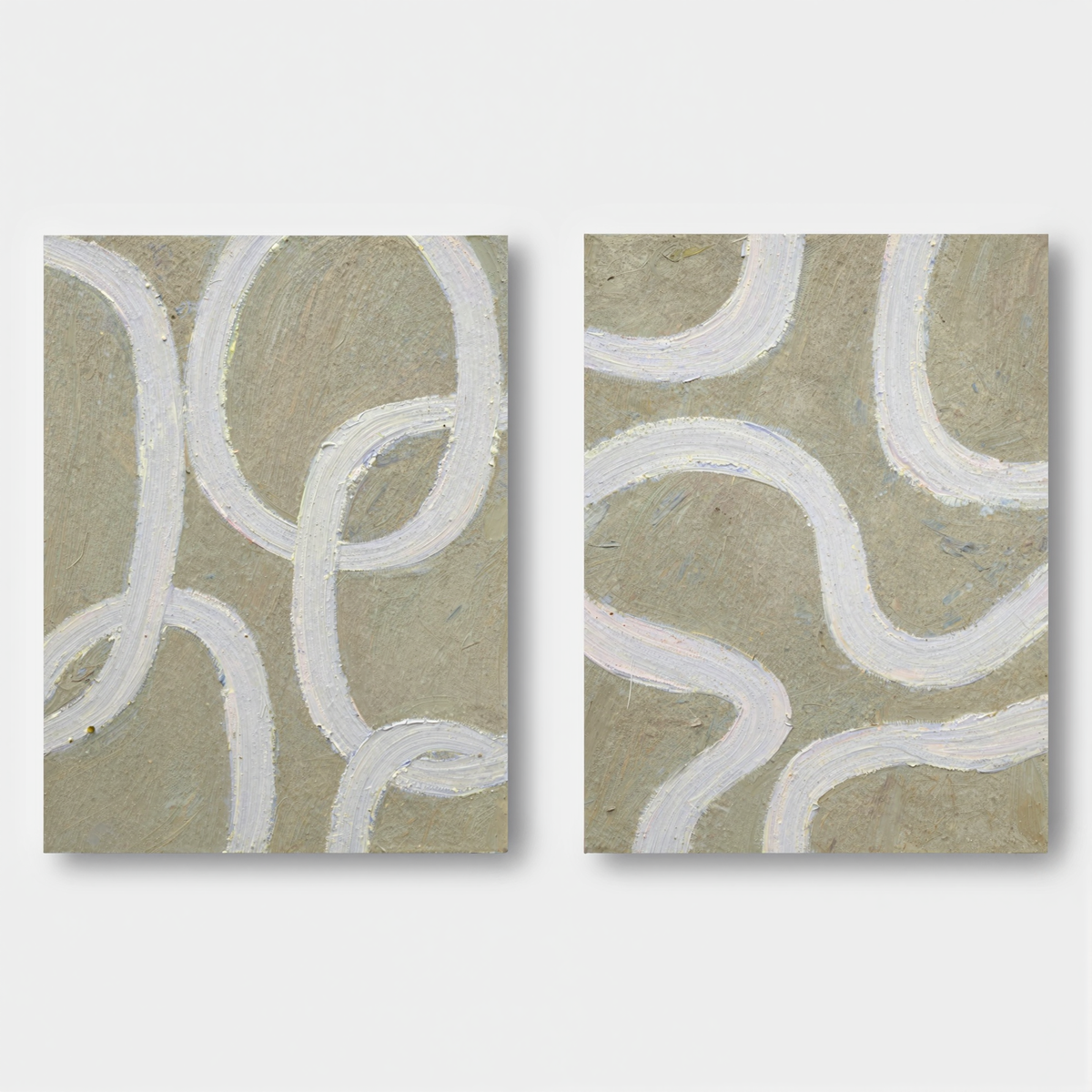 Abstract Painting Set Of 2 #SP104