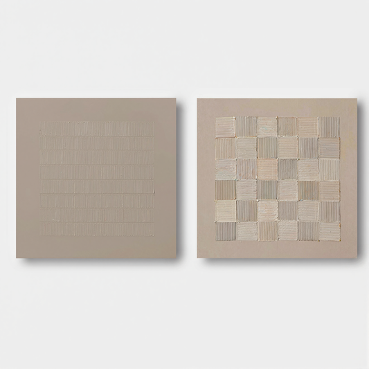 Abstract Painting Set Of 2 #SP111