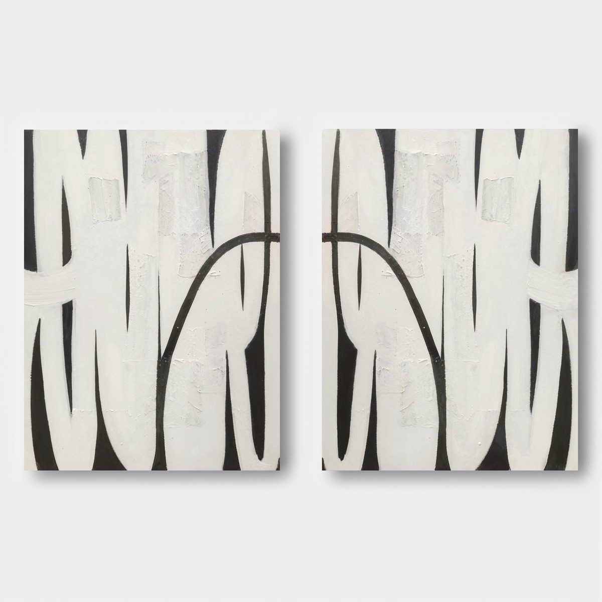 Abstract Painting Set Of 2 #SP118