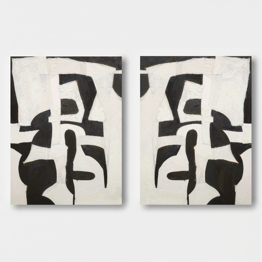 Abstract Painting Set Of 2 #SP119