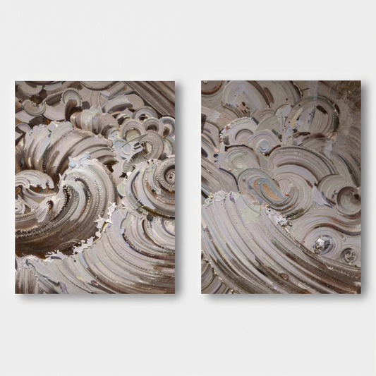 Abstract Painting Set Of 2 #SP124