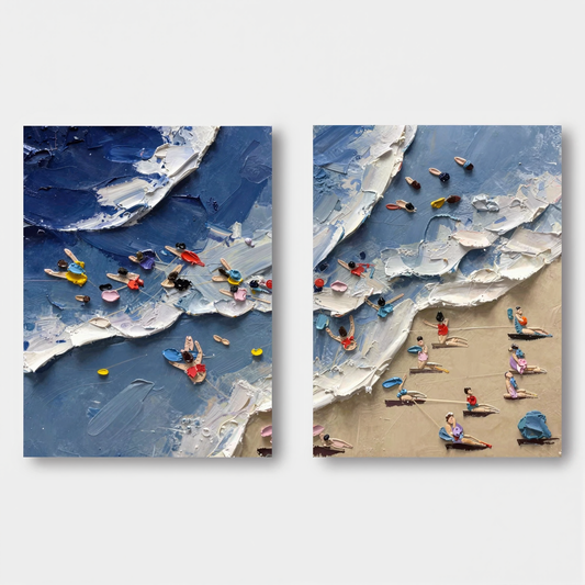 Abstract Painting Set Of 2 #SP126