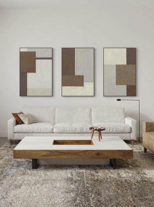 Abstract Painting Set of 3 #SP009