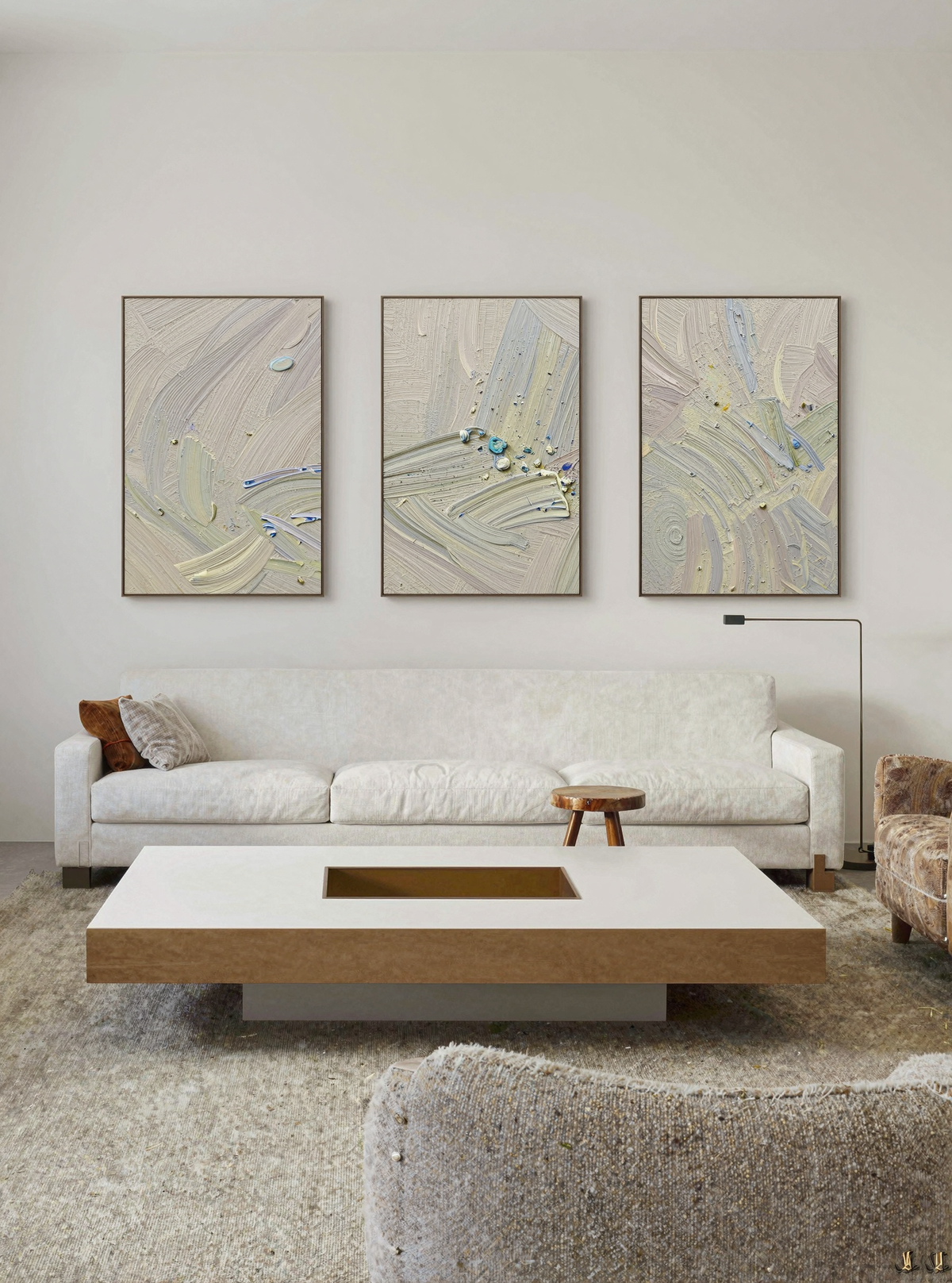 Abstract Painting Set of 3 #SP033