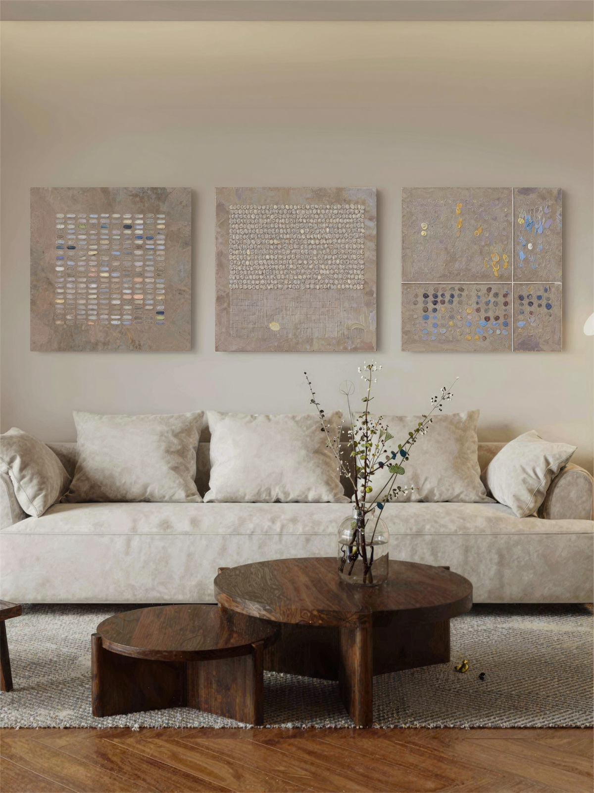 Abstract Painting Set Of 3 #SP061