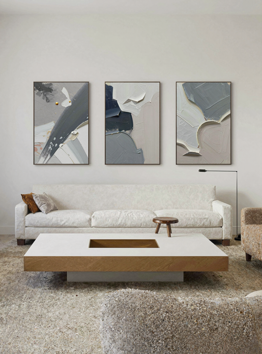 Abstract Painting Set of 3 #SP079