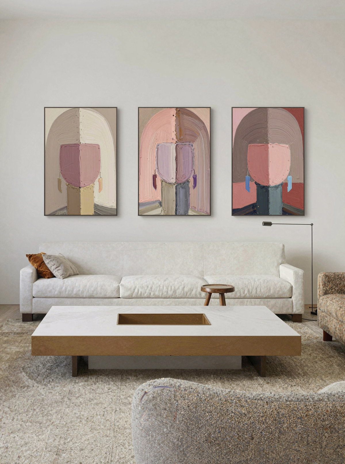 Abstract Painting Set of 3 #SP085
