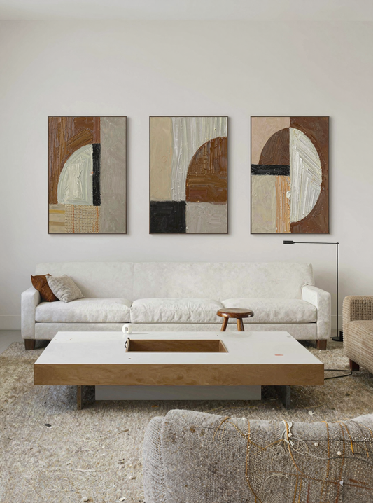 Abstract Painting Set of 3 #SP113