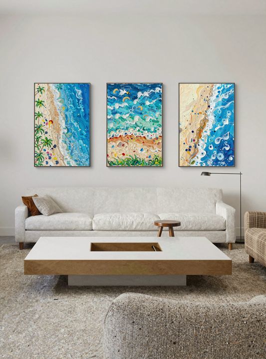 Abstract Painting Set of 3 #SP125