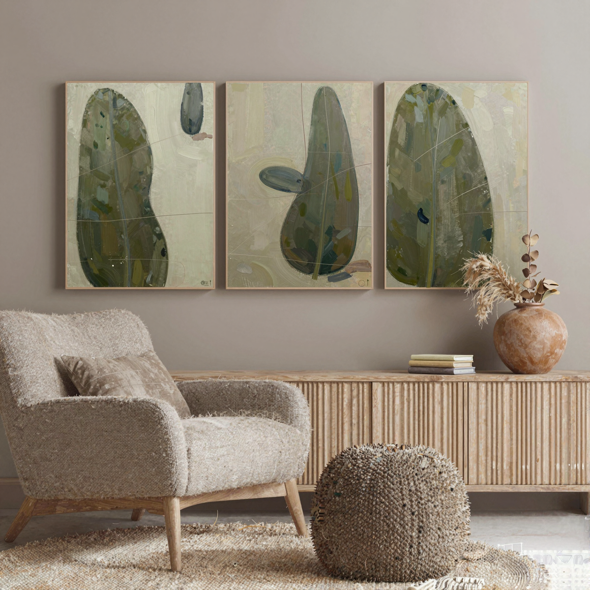 Abstract Painting Set of 3 #SP148