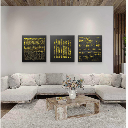 Abstract Painting Set Of 3 #SP160