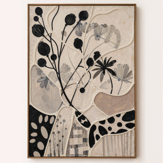 Botanical Patchwork Harmony #CSQ154