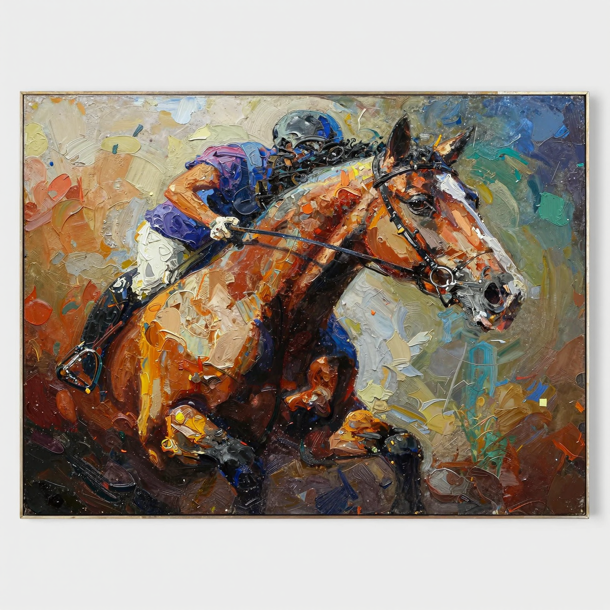 Contemporary Horse Art #HA018