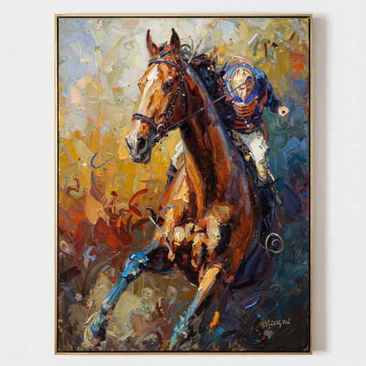Contemporary Horse Art #HA031