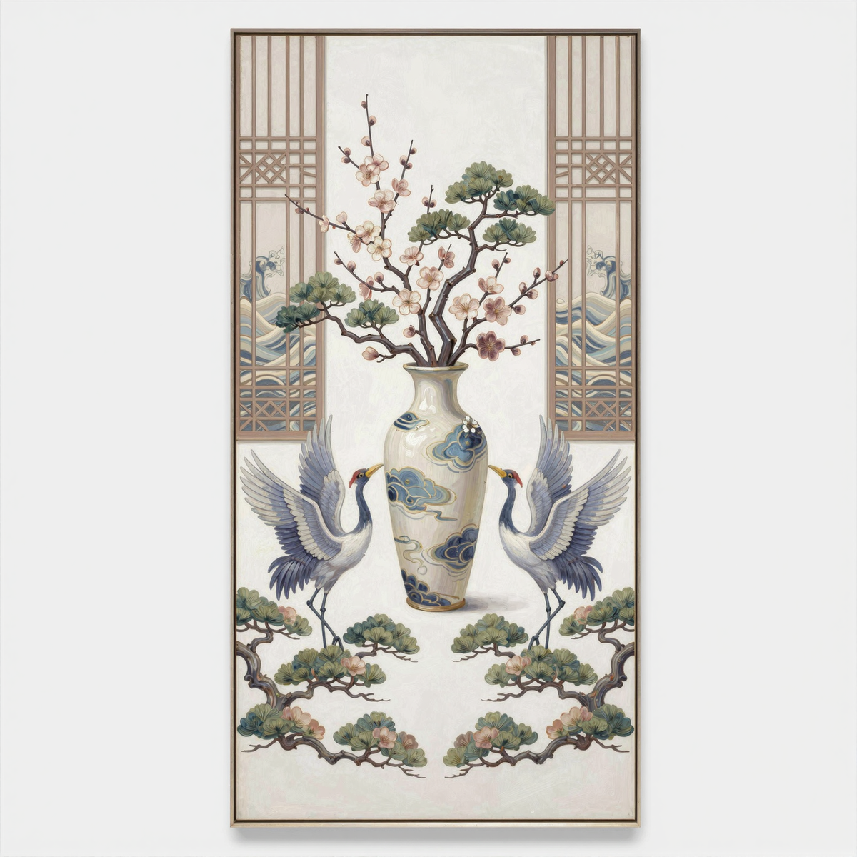 永恒之春的仙鹤 #UK043