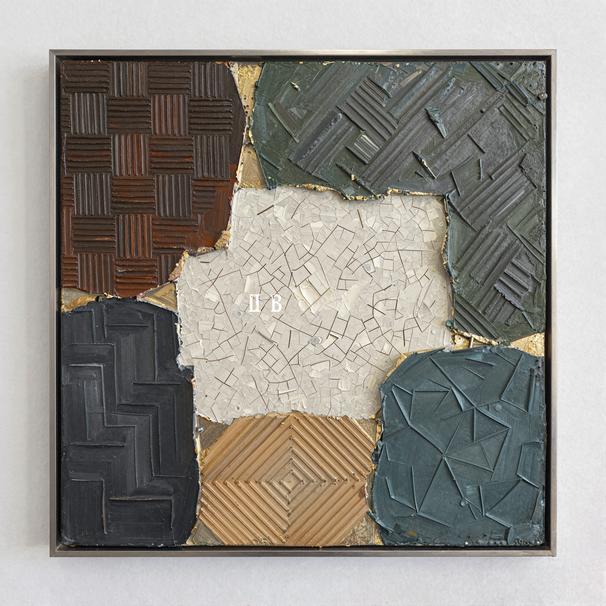 Vergoldetes Erde-Mosaik #TX665