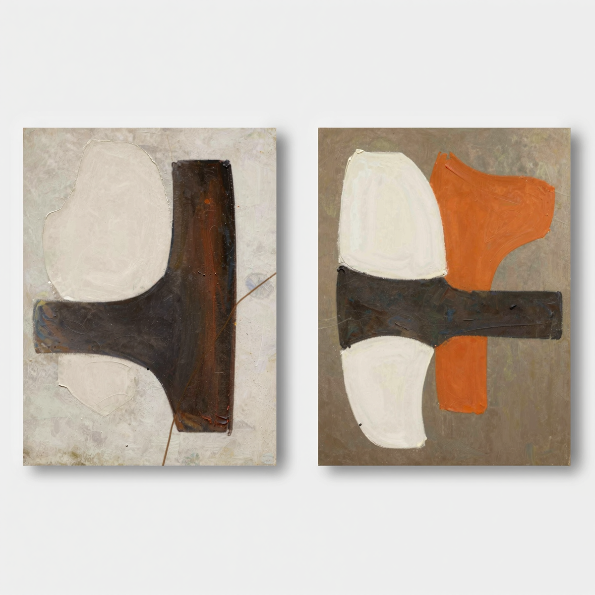 Modern Minimalist Wall Art 2 Piece Set #MMWA003