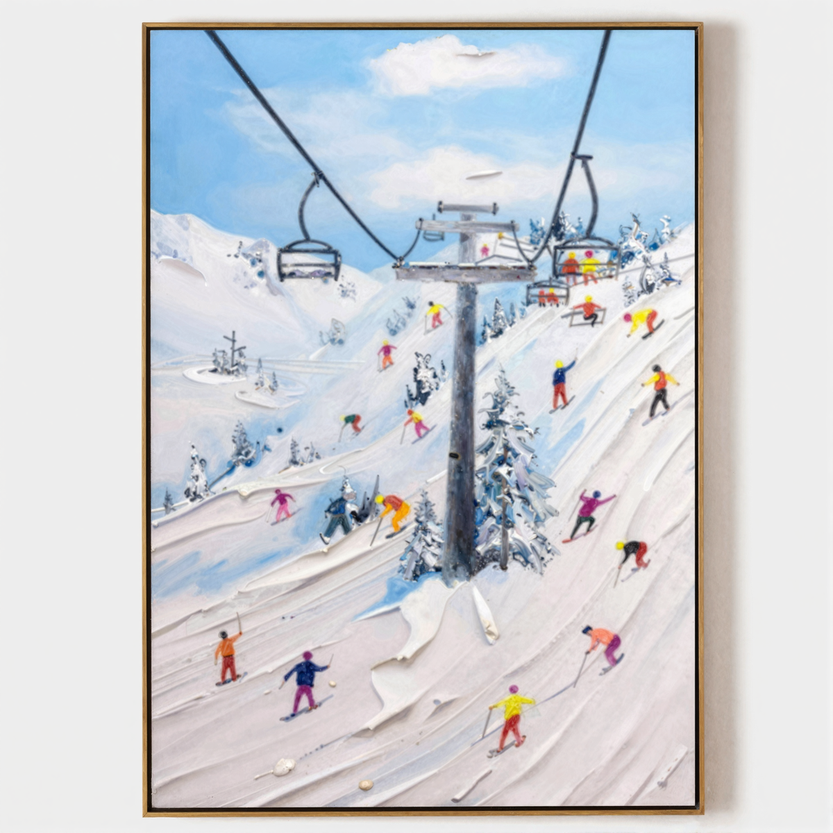 Gips-Kunst Texturmalerei #SG180