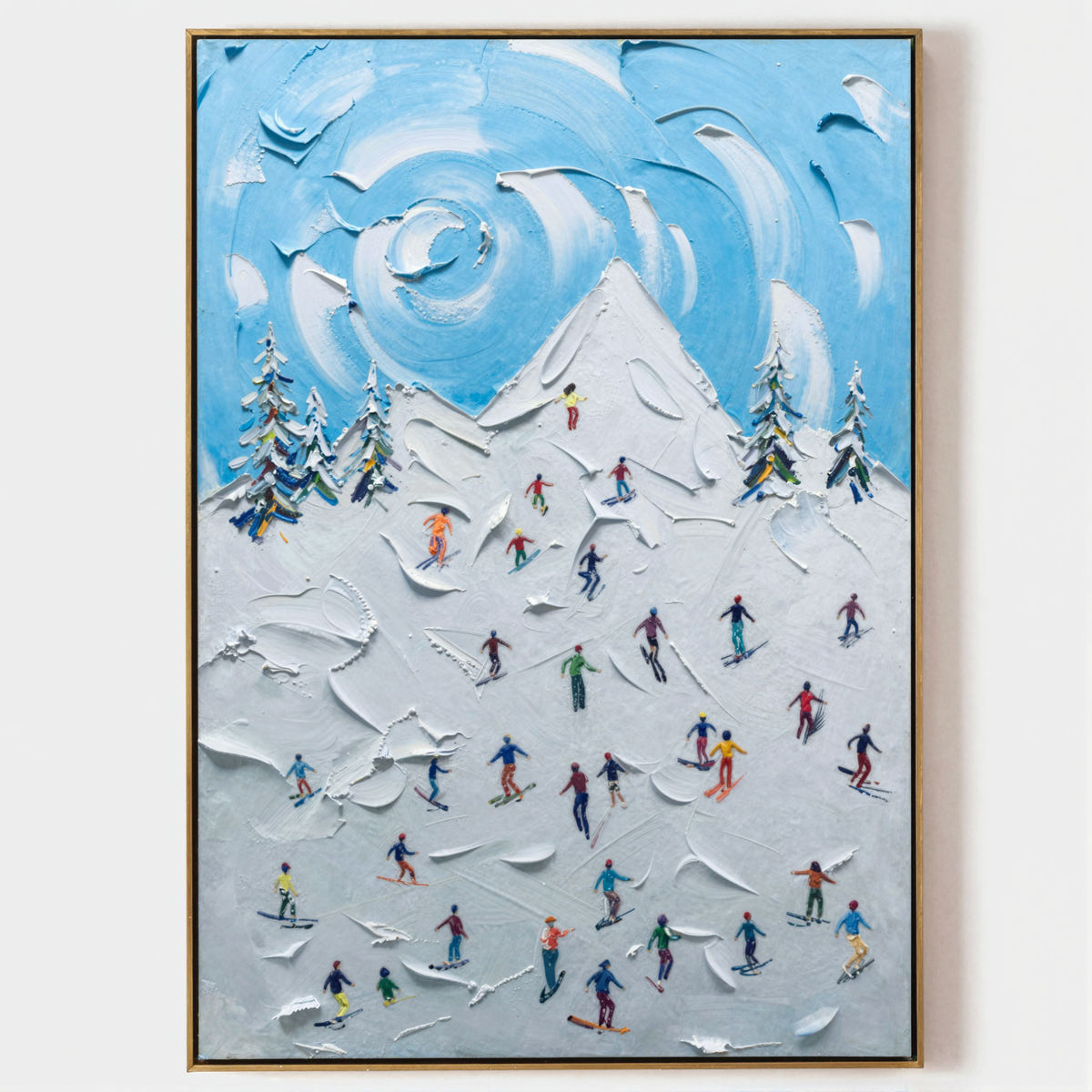 Peinture texturée à l'enduit d'art #SG181