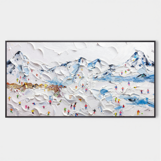 Peinture texturée à l'art du plâtre #SG191