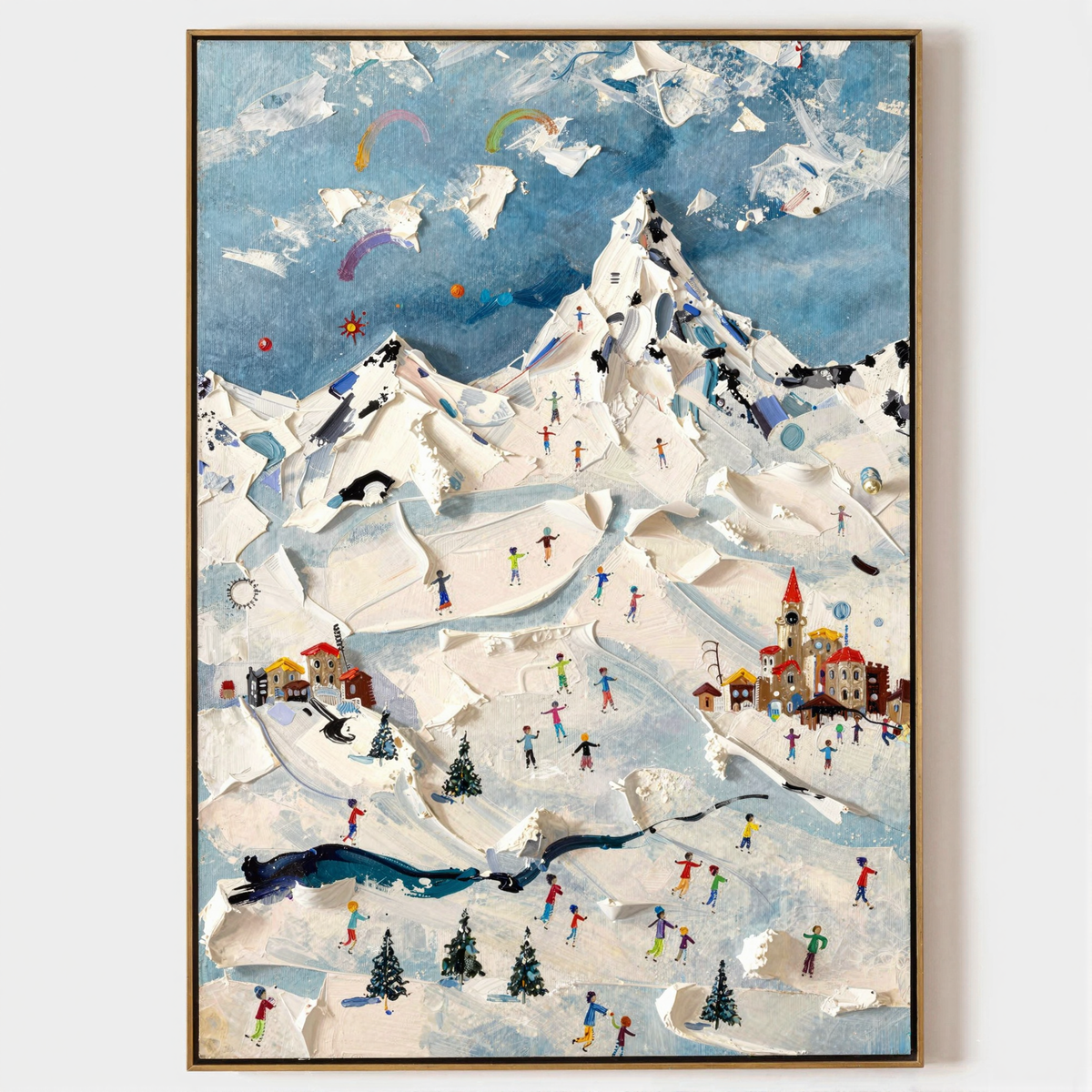 Pintura con textura de yeso artístico #SG202