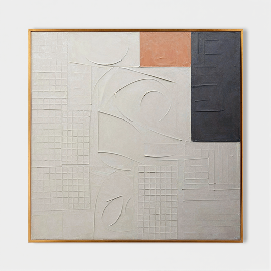 Gips-Kunst-Texturmalerei #SG249